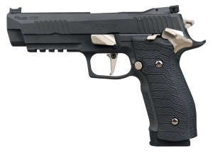 Sig Sauer 226X59NMRSAO P226 XFive Nightmare Full Size Frame 9mm Luger 20+1 5" Bull Barrel  Black Nitron Stainless Steel Optic Ready/Serrated Slide & Frame w/Beavertail & Picatinny Rail  Custom Hogue G10 Nightmare Grip  SIG-LOC Footprint
