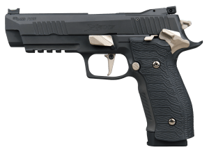 Sig Sauer 226X59NMRSAO10 P226 XFive Nightmare Full Size Frame 9mm Luger 10+1 5" Bull Barrel  Black Nitron Stainless Steel Optic Ready/Serrated Slide & Frame w/Beavertail & Picatinny Rail  Custom Hogue G10 Nightmare Grip  SIG-LOC Footprint