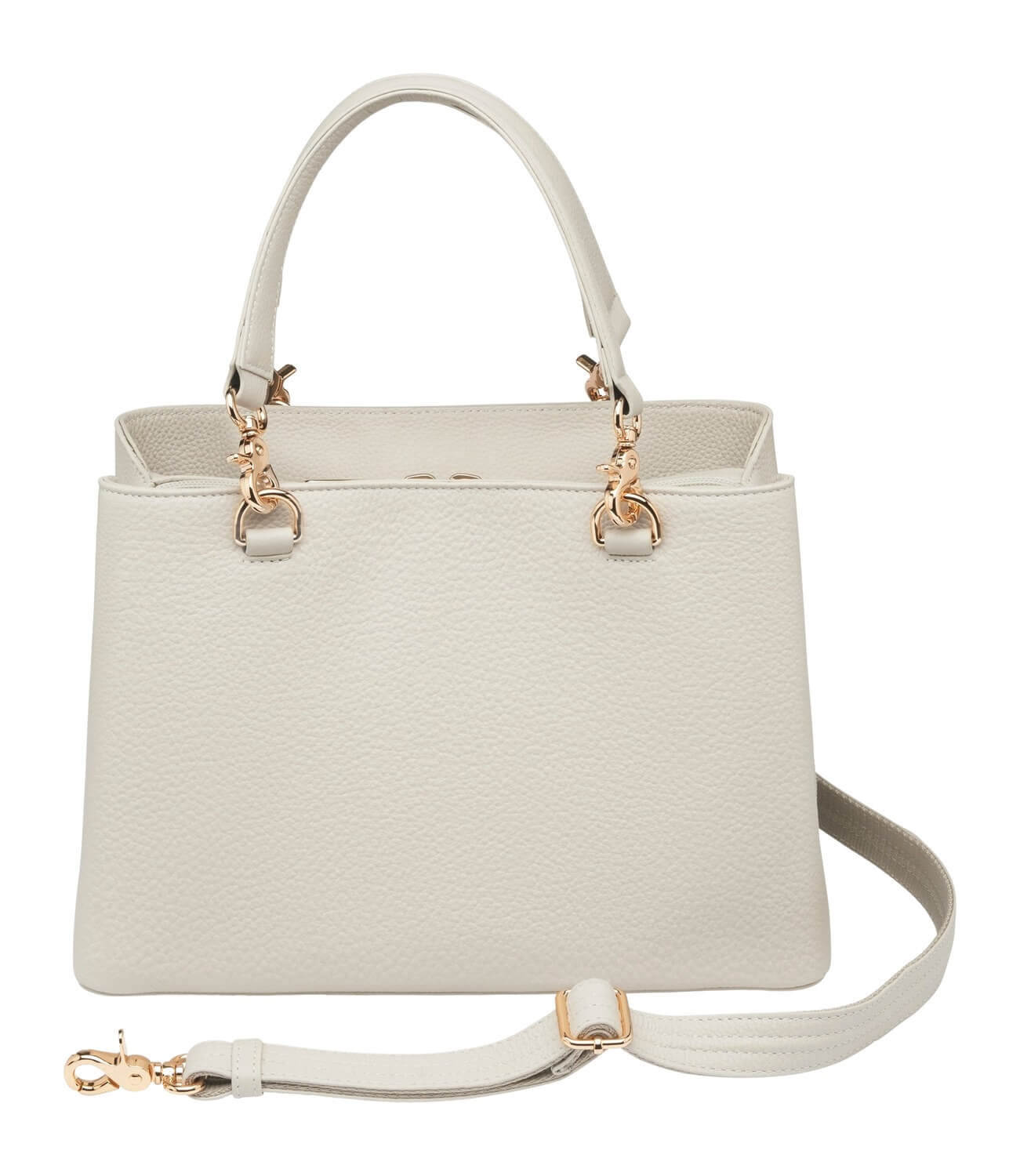 GTM GTM-32/ PB BONE LARGE SATCHEL CROSSBODY-COW - Image 3