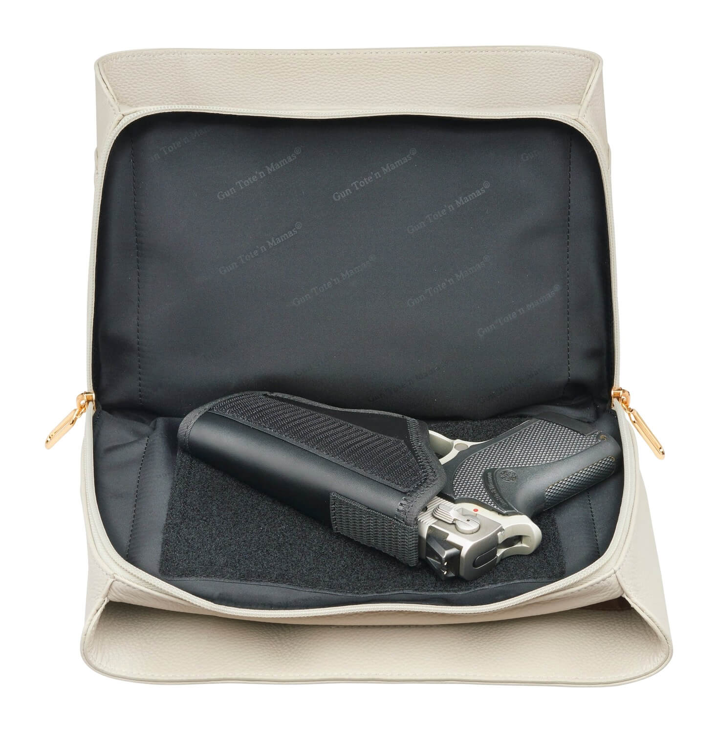 GTM GTM-32/ PB BONE LARGE SATCHEL CROSSBODY-COW - Image 2