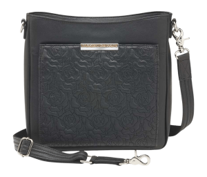 GTM GTM-98LMB/BK SLIM PURSE CROSSBODY-LAMB