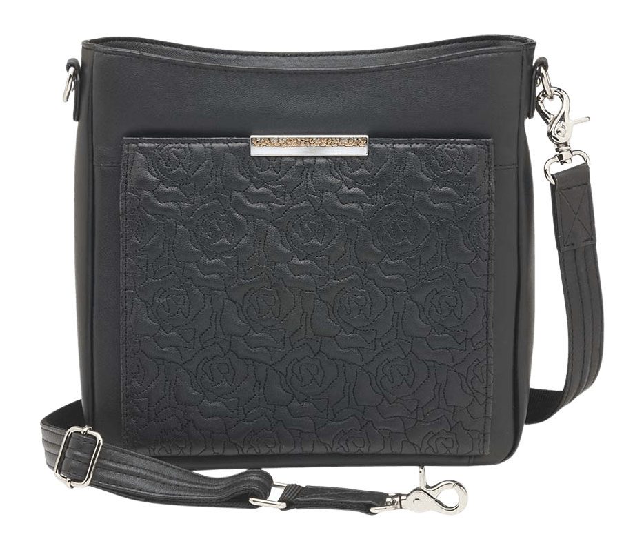GTM GTM-98LMB/BK SLIM PURSE CROSSBODY-LAMB
