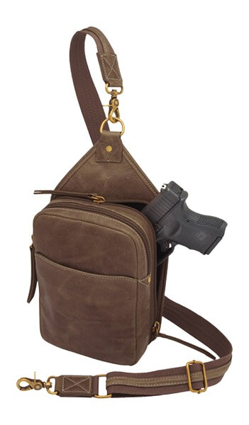 GTM GTM-CZY/106 BROWN COMPACT SLING CROSSBDY-BUFF - Image 2