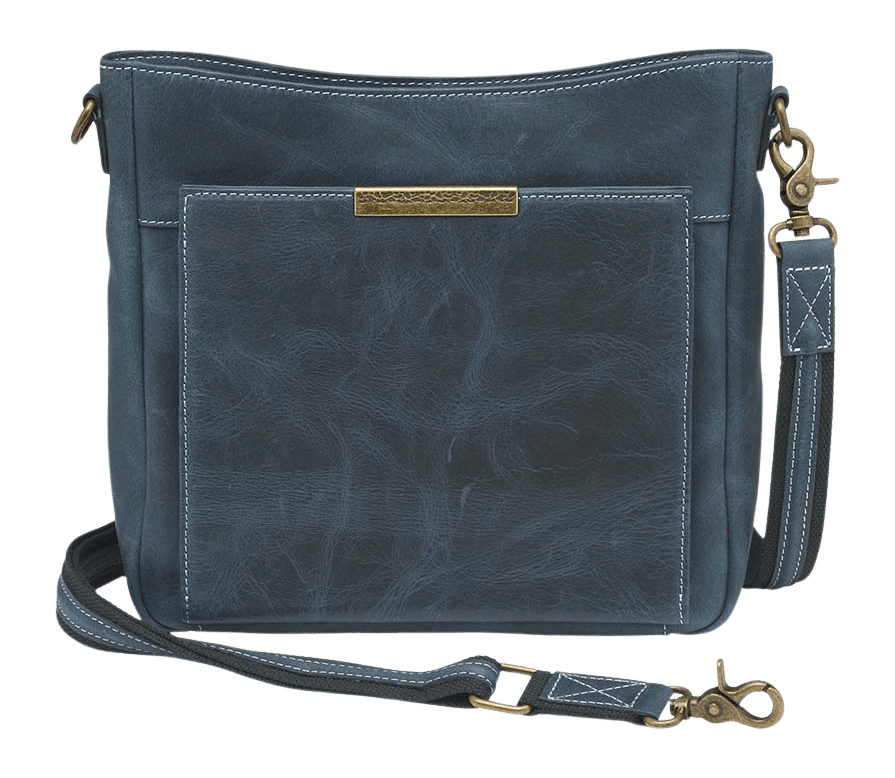 GTM GTM-CZY/98BLUE SLIM PURSE CROSSBODY-BUFF