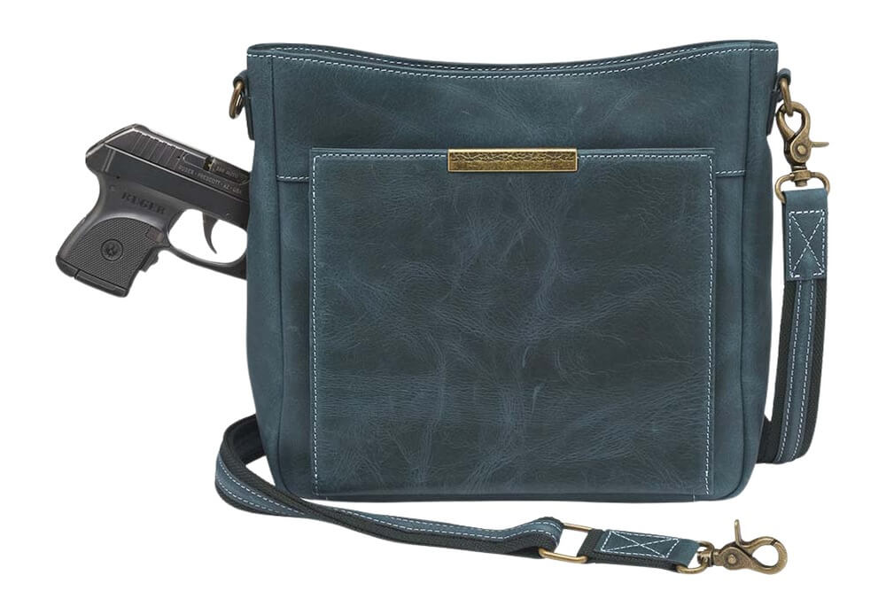 GTM GTM-CZY/98BLUE SLIM PURSE CROSSBODY-BUFF - Image 2