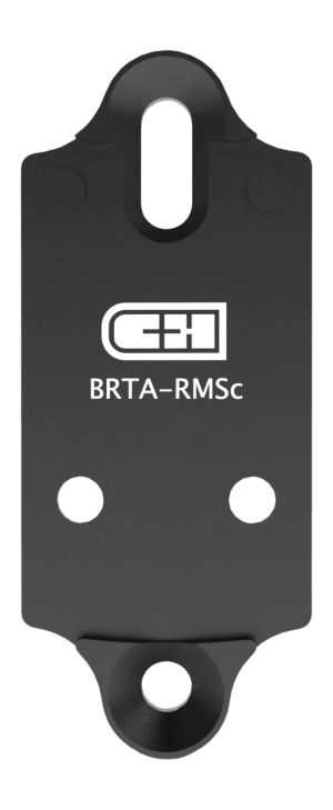C&H Precision BRTA-RMSC RMSc Footprint Black Anodized Steel Fits Beretta A300/A400/1301 C&H Precision BRTA-RMSC RMSc Footprint Black Anodized Steel Fits Beretta A300/A400/1301