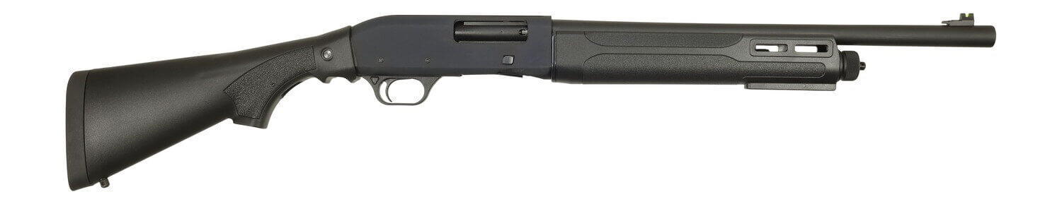 Tokarev USA 21000431 TSA 12 Gauge Semi-Auto 3" 4+1 18.50" Black Heat Shield Barrel Black Aluminum Drilled & Tapped Receiver Fixed Black Synthetic Stock - Image 2