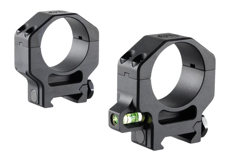 Ruffs Precision CLR-35125 Precision Black Aluminum 35mm Tube High Rings Ruffs Precision CLR-35125 Precision Black Aluminum 35mm Tube High Rings