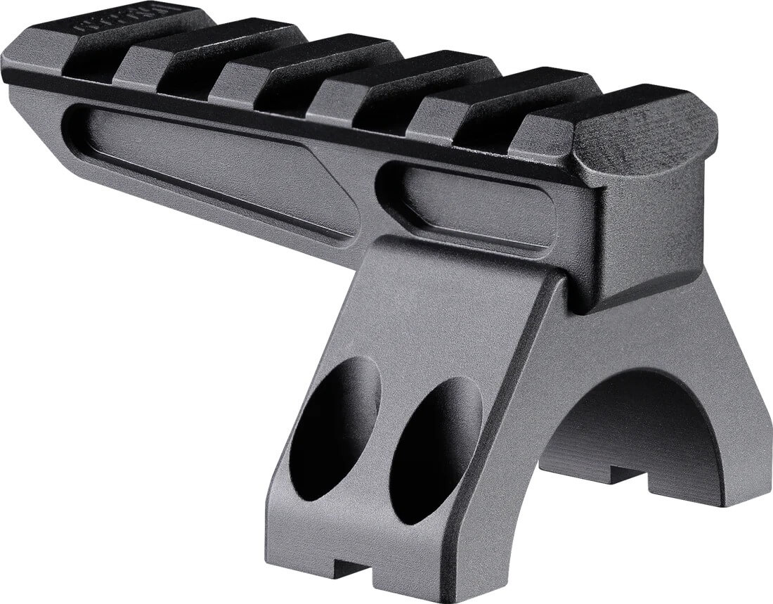 Ruffs Precision 34-HRC Rail Cap Diving Board Black Aluminum 34mm Tube Ruffs Precision 34-HRC Rail Cap Diving Board Black Aluminum 34mm Tube