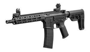 Tippmann Arms A101088 M4 Elite 22 LR 25+1 11" Black Parkerized Threaded Barrel Black Parkerized Aluminum Receiver w/Picatinny Rail M-LOK Handguard Black T5 Arm Brace Black Gen2 Grip