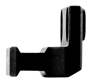 Mdt Sporting Goods Inc 108741BLK Spuhr Black Aluminum 0.76" High 1.24" Long V-Mount Mount