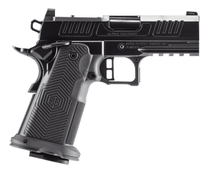 Alpha Foxtrot AA39X1QID-PDBK19 AF1911 Romulus 9mm Luger 20+1 3.50" Black Bull Ramped Barrel  Polished DLC Stainless Steel Optic Ready/Serrated Slide  Polished DLC Stainless Steel Frame w/Beavertail & Picatinny Rail  Polymer Grip  RMR/RMSc Footprint