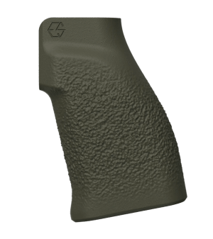 Edgar Sherman Design ESD-PEB-F-RG Pebble Grip Ranger Green Nylon Fits AR15/M4/M16/AR10/M110/SR25 Edgar Sherman Design ESD-PEB-F-RG Pebble Grip Ranger Green Nylon Fits AR15/M4/M16/AR10/M110/SR25