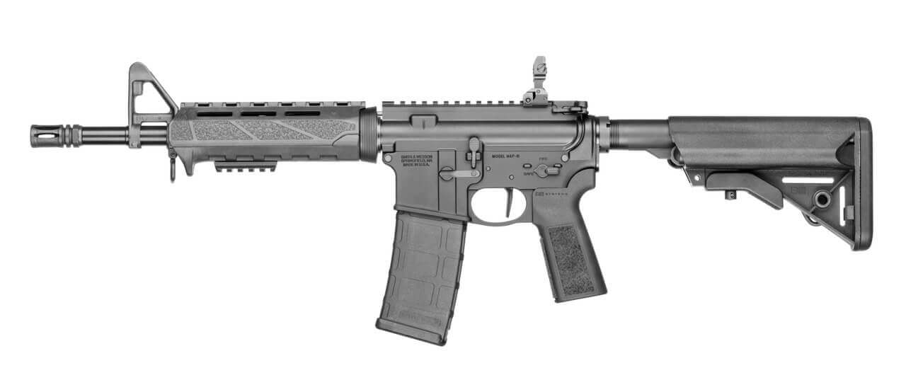 Smith & Wesson 13622 M&P 15 SBR 5.56 NATO 30+1 11.50" Black Armornite Barrel Black Hardcoat Anodize Aluminum Receiver w/Picatinny Rail M-LOK Handguard BCMGunfighter w/M-LOK Forend B5 SOPMOD Black Polymer Stock B5 P Type 23 Grip Ambidextrous - Image 3