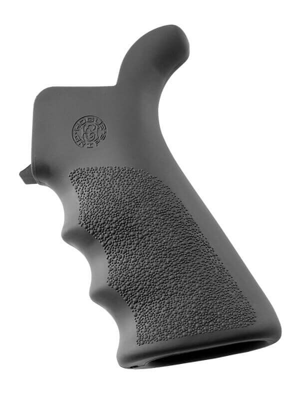 Hogue 15022 Beavertail Finger Groove Slate Gray Overmolded Rubber Fits AR15/M16 Rifles - Image 2