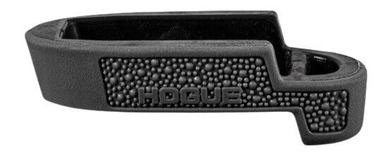 Hogue 18430 Extension Base Pad Cobblestone 40 S&W Fits S&W M&P 40 Shield Compatible w/ 7rd Magazine Black Overmolded Rubber - Image 2
