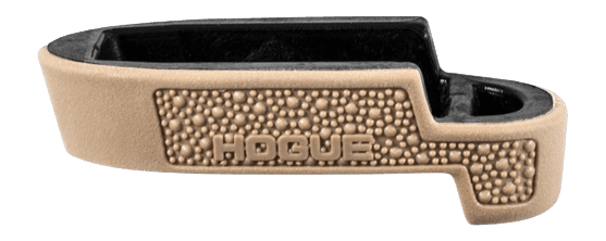 Hogue 18433 Extension Base Pad Cobblestone 40 S&W Fits S&W M&P 40 Shield Compatible w/ 7rd Magazine Flat Dark Earth Overmolded Rubber
