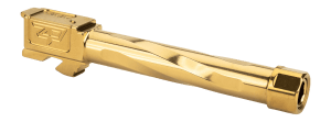 Zaffiri Precision BA-G17G5-TH-GLD 4.98" Gold TiN Stainless Steel Fits Glock 17 Gen5