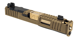 Zaffiri Precision CUG19G3IBSRMRFDECPGLDB Complete Upper Integrated Blowhole System Fits Glock 19 Gen3 Flat Dark Earth/Stainless Steel RMR Cuts Slide