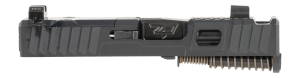 Zaffiri Precision CUG43IBSRMSCBLKCPBN Complete Upper Integrated Blowhole System Fits Glock 43X Armor Black/Stainless Steel RMR Cuts Slide