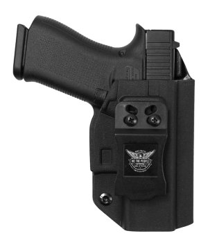 We The People Holsters WTP-07_1000-R Optic Ready IWB Black Kydex Fits Glock 43/43x Right Hand We The People Holsters WTP-07_1000-R Optic Ready IWB Black Kydex Fits Glock 43/43x Right Hand