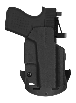 We The People Holsters OWB-R07_1000-R Optic Ready OWB Black Kydex Fits Glock43/43X Right Hand We The People Holsters OWB-R07_1000-R Optic Ready OWB Black Kydex Fits Glock43/43X Right Hand