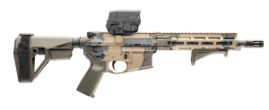 Cnc Firearms CNCDDMDCP Daniel Defense DDM4 V7P Sports South Exclusive 5.56 NATO 30+1 10.30" Black Phosphate Threaded Barrel  Aluminum Receiver w/Picatinny Rail  SBA3 Pistol Stabilizing Brace  Black Grip  Ambidextrous