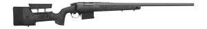 Bergara Rifles BPR20-25CM Premier HMR Pro 25 Creedmoor 5+1 24" Tactical Gray Cerakote Threaded Barrel  Tactical Gray Cerakote Drilled & Tapped Stainless Steel Receiver  Mini Chassis w/Adj Cheek & LOP Black w/Gray Specks Synthetic Stock  Right Hand