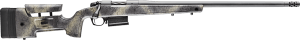 Bergara Rifles B14S3814 B-14 Wilderness HMR 22 Creedmoor 5+1 20" Sniper Gray Cerakote Threaded Barrel  Sniper Gray Cerakote Steel Drilled & Tapped Receiver  Wilderness Camo w/Black Webbing Adj Cheek & LOP Mini-Chassis Synthetic Stock  Right Hand