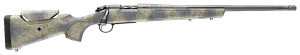 Bergara Rifles B14S815 B-14 Wilderness Sierra 25 Creedmoor 4+1 20" Sniper Gray Cerakote Fluted Threaded Barrel & Steel Drilled & Tapped Receiver  Sporter w/Adj Comb SoftTouch Wilderness Camo w/Black Webbing Synthetic Stock  Right Hand