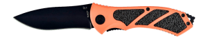 Ruko Knives RUK0061BZ 61 Series 3.25ā³ Folding Clip Point Plain Black Oxide 440A Stainless Steel Blade Blaze Orange/Black Aluminum/Rubber Handle Ruko Knives RUK0061BZ 61 Series 3.25ā³ Folding Clip Point Plain Black Oxide 440A Stainless Steel Blade Blaze Orange/Black Aluminum/Rubber Handle