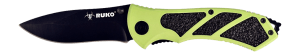 Ruko Knives RUK0061HG-CS 61 Series 3.25ā³ Folding Clip Point Plain 440A Stainless Steel Blade HiViz Green/Black Aluminum/Rubber Handle Clamshell Pkg Ruko Knives RUK0061HG-CS 61 Series 3.25ā³ Folding Clip Point Plain 440A Stainless Steel Blade HiViz Green/Black Aluminum/Rubber Handle Clamshell Pkg