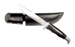 Ruko Knives RUK0078 Hunting 3.88ā³ Fixed Clip Point Plain 440A Stainless Steel Blade Black ABS Handle Ruko Knives RUK0078 Hunting 3.88ā³ Fixed Clip Point Plain 440A Stainless Steel Blade Black ABS Handle