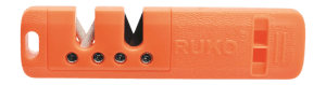 Ruko Knives RUK0114-CS Safe-Sharp Sharpener Carbide/Ceramic Sharpener Safety Orange GFN