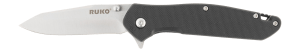 Ruko Knives RUK0187BK Tactical 3.25ā³ Folding 420A Steel Blade Black GFN/SS Handle Boxed Ruko Knives RUK0187BK Tactical 3.25ā³ Folding 420A Steel Blade Black GFN/SS Handle Boxed
