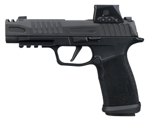 Sig Sauer 365XF9COMPRXSL P365 Fuse COMP 9mm Luger 21+1 3.70" Black Barrel  Black Nitron Stainless Steel Integrated Compensator/Optic Ready/Serrated Slide  Black Stainless Steel Frame w/Beavertail & Picatinny Rail  Interchangeable Backstrap Grip  Sig ROMEO