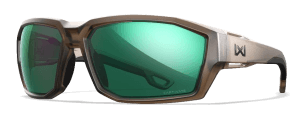 Wiley X ACALP07 Alpine Captivate M/L Green Mirror Lens Polycarbonate Translucent Black Frame Wiley X ACALP07 Alpine Captivate M/L Green Mirror Lens Polycarbonate Translucent Black Frame