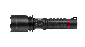 Coast Products 31208 Black Aluminum 60-4000 Lumens 22-190 Meters Beam Distance Coast Products 31208 Black Aluminum 60-4000 Lumens 22-190 Meters Beam Distance