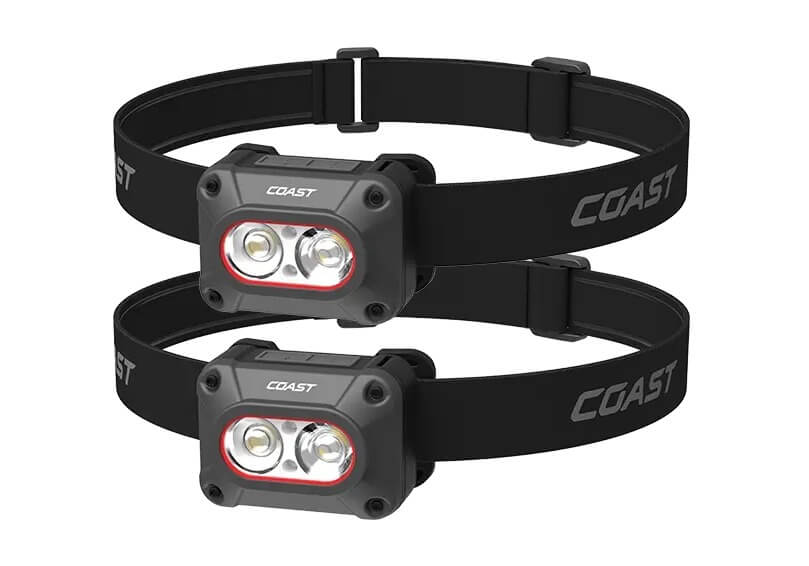 Coast Products 31503 140-1000 Lumens 180 Meters Beam Distance 2 Pack Coast Products 31503 140-1000 Lumens 180 Meters Beam Distance 2 Pack