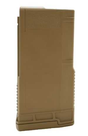 Amend2 556MODACYT20 MOD-3 20rd 5.56 NATO Compatible w/ AR15/M4/M16 Coyote Polymer
