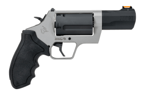 Taurus 2-JUDGE35 Judge 45 Long Colt/410 Gauge 5 Shot 3" Stainless Steel Barrel & Frame Black Stainless Steel Cylinder Black Rubber Grip Transfer Bar Safety