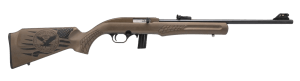 Rossi RS22L1811L-USA RS22 250th Anniversary 22 LR 10+1 18" Blued Barrel Bronze Cerakote Alloy Steel Receiver Fixed Bronze Stock