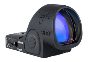 Trijicon 2500027 Anodized Black 1x 2.5 MOA Illuminated LED Green Dot Reticle