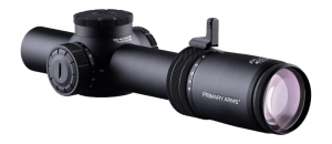 Primary Arms Optics 610210 PLx Black Hardcoat Anodized 1-8x24mm Illuminated BDC Red ACSS Raptor 5.56 Yard Gen2 Reticle Primary Arms Optics 610210 PLx Black Hardcoat Anodized 1-8x24mm Illuminated BDC Red ACSS Raptor 5.56 Yard Gen2 Reticle