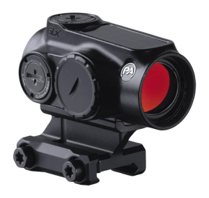 Primary Arms Optics 810026 GLX Hardcoat Anodized Black Red ACSS CQB Reticle Aimpoint Micro/Standard Microdot Mount Primary Arms Optics 810026 GLX Hardcoat Anodized Black Red ACSS CQB Reticle Aimpoint Micro/Standard Microdot Mount