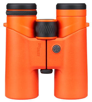 Sig Sauer Electro-Optics SOZ40001OR Zulu4 HD Marine 10x42mm Schmidt-Pechan Prism  Black/Orange Aluminum w/Rubber Armor