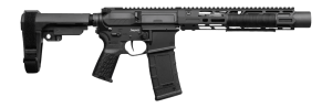 CMMG 30A0ED0-AB Zeroed Banshee Mk4 300 Blackout 30+1 6.50" Black Nitride Threaded Barrel  Black Armor Cerakote Aluminum Receiver w/Picatinny Rail  M-LOK Handguard  Black Polymer CMMG RipBrace  CMMG Zeroed Grip  Ambidextrous