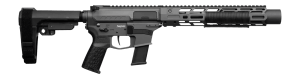 CMMG 45AEA70-TNG MkG 45 ACP 13+1 6.50" Black Nitride Threaded Barrel. Tungsten Cerakote Aluminum Receiver w/Picatinny Rail  M-LOK Handguard  Black Polymer CMMG RipBrace  CMMG Zeroed Grip  Ambidextrous