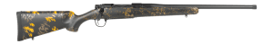 Christensen Arms 8010135800 Mesa FFT Buckmasters Full Size 270 Win 22" Black Cerakote Match Grade Threaded Barrel  Black Cerakote Stainless Steel Drilled & Tapped Receiver  Black w/Orange Sporter FFT Carbon Fiber Stock  Right Hand