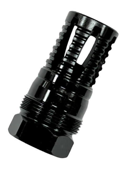 Kak Industry MO-411-2103-020 Plan-B 5.56/223 5/8×24 Threads Black Steel 1.85″ OAL Kak Industry MO-411-2103-020 Plan-B 5.56/223 5/8×24 Threads Black Steel 1.85″ OAL